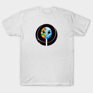 Face on a Lollipop T-Shirt